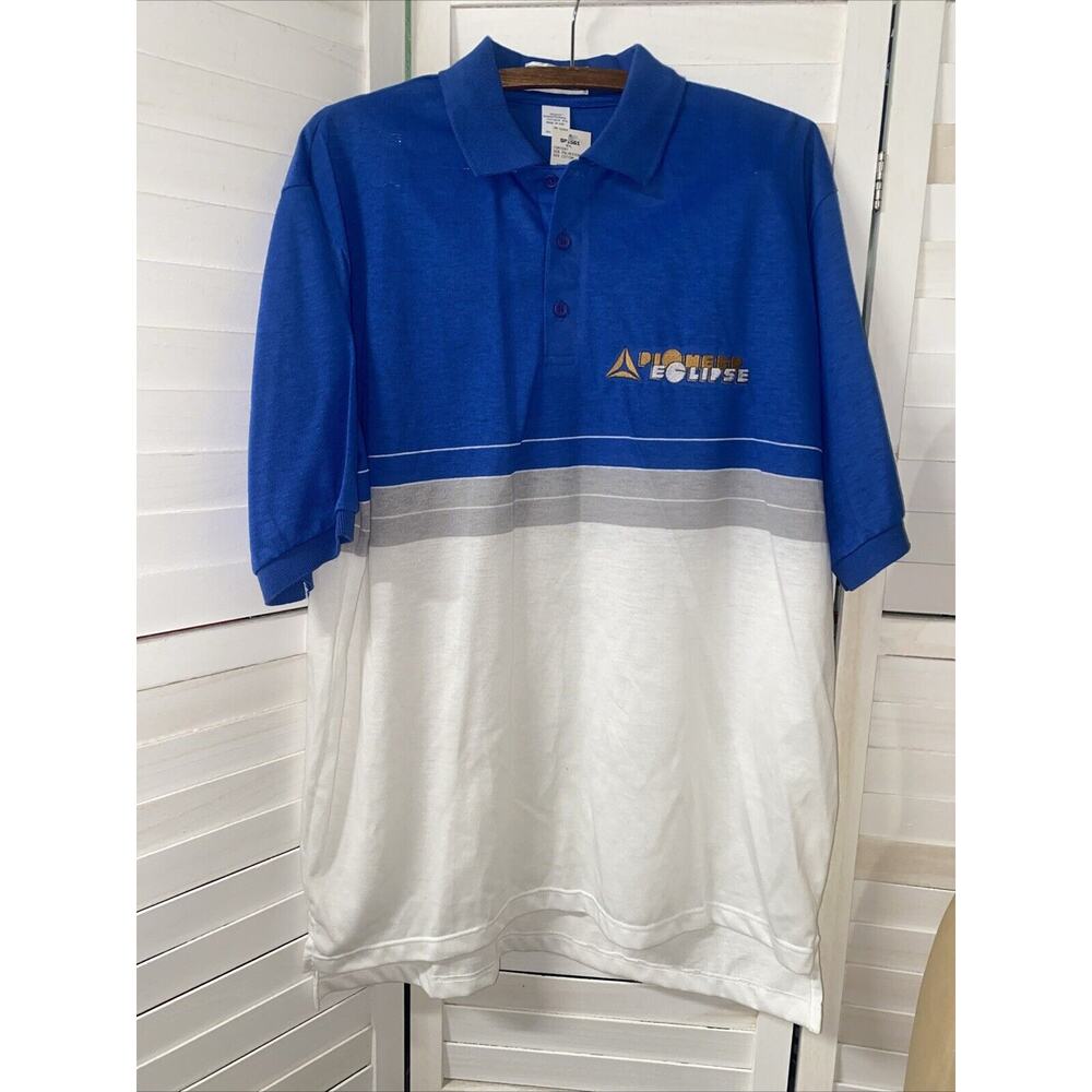 New W/ Tags VINTAGE Sea Palms by Hartwell Polo Shirt Mens Extra Large Made USA